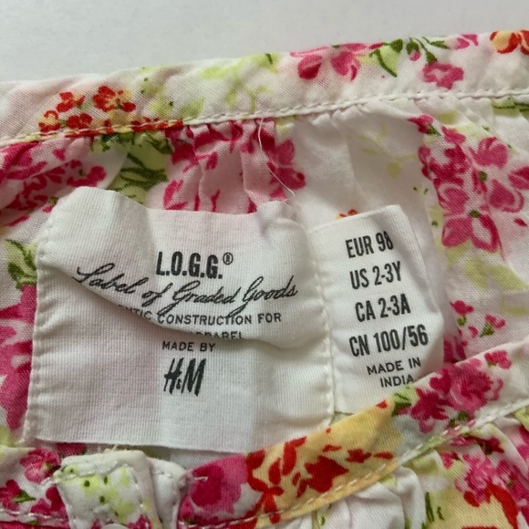 H&M Flower Print Cotton Top - Picture 4 of 5